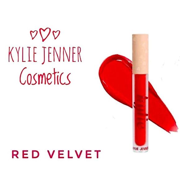 Kylie Cosmetics RED VELVET Liquid Lipstick from The Holiday Collection Vault 💋 - Picture 1 of 7
